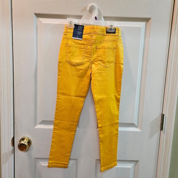 ** HOST PICK ** - Girl's Crown & Ivy Yellow Gold Pants - Size 8 - Picture 6 of 14